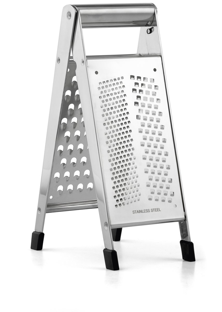 Opvouwbare rasp - RVS - Weis