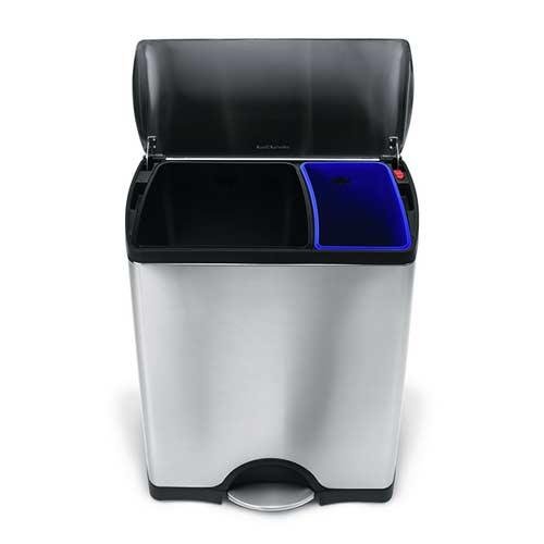 Afvalemmer Classic Deluxe GFT, 30 + 16 liter - Simplehuman