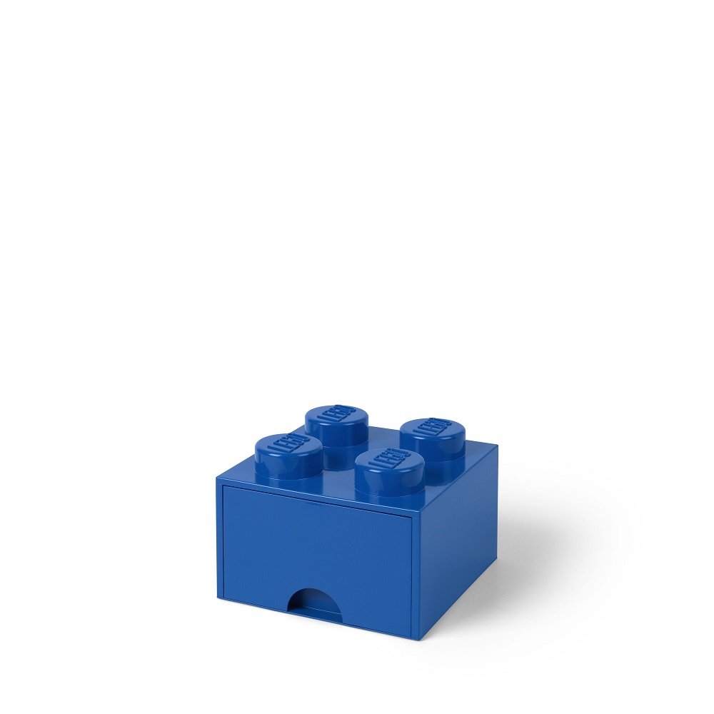 Opberglade Brick 4, Blauw - LEGO