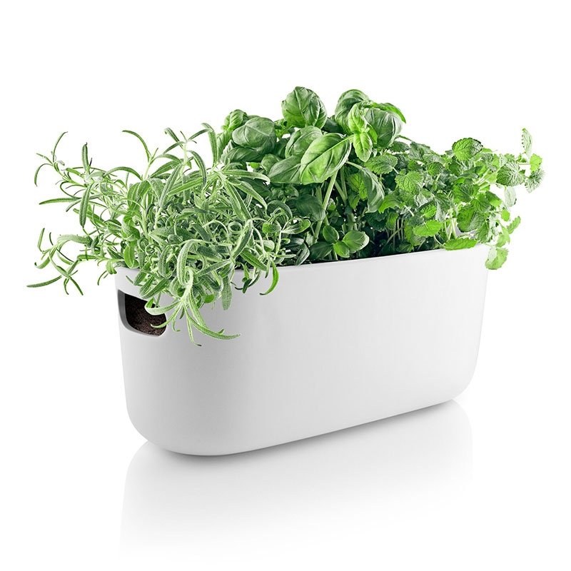 Bloempot met Bewateringssysteem - 31 cm - Wit - Eva Solo