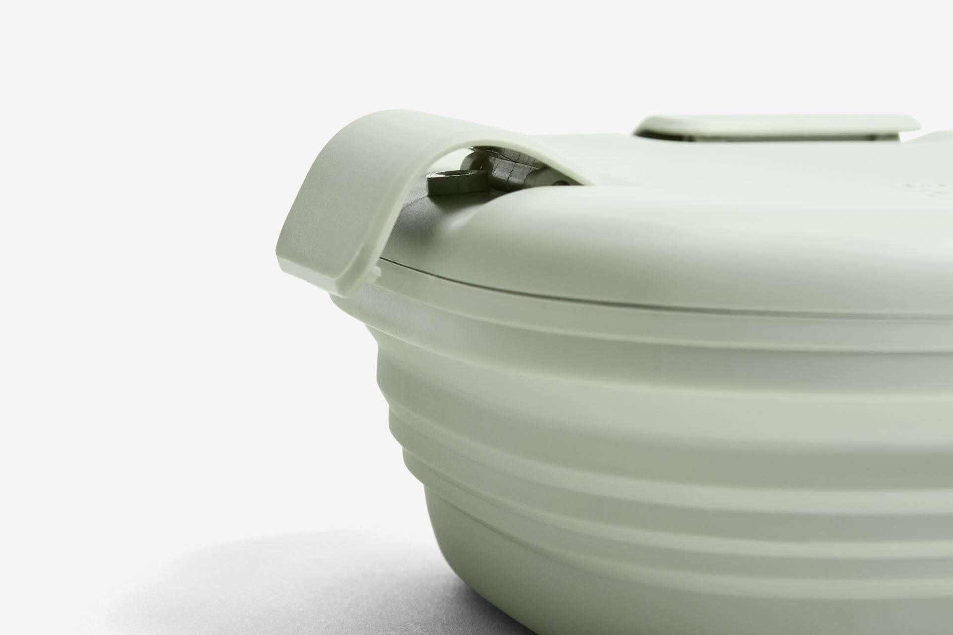 Lunchbox Junior, Sage - 700ml - Groen - Opvouwbaar | Stojo