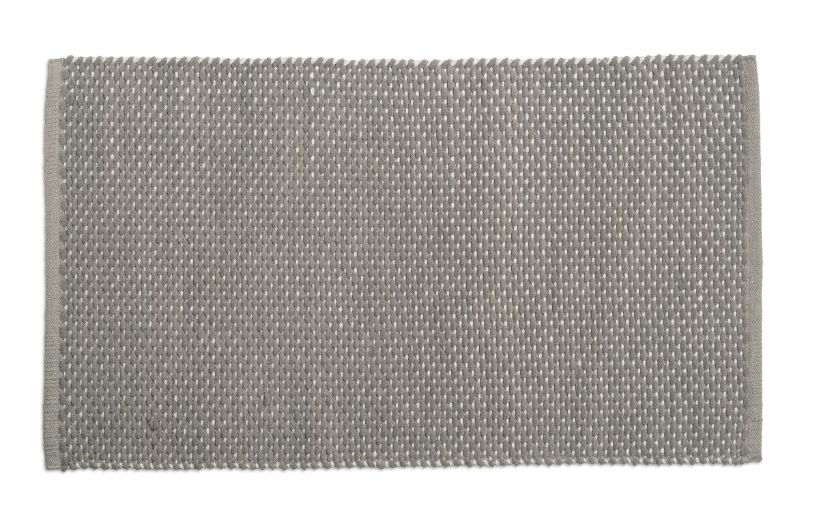 Badmat, 100 x 60 cm, Gerecycled, Steen Grijs - Kela | Miu