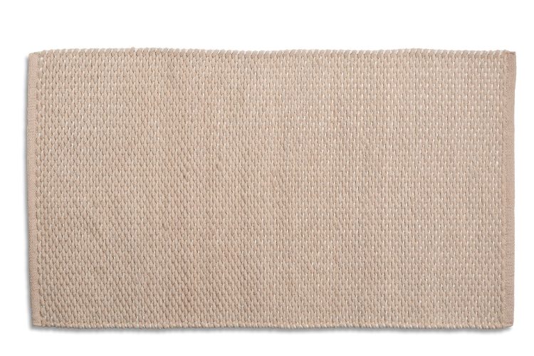 Badmat, 100 x 60 cm, Gerecycled, Wolk Roze - Kela | Miu