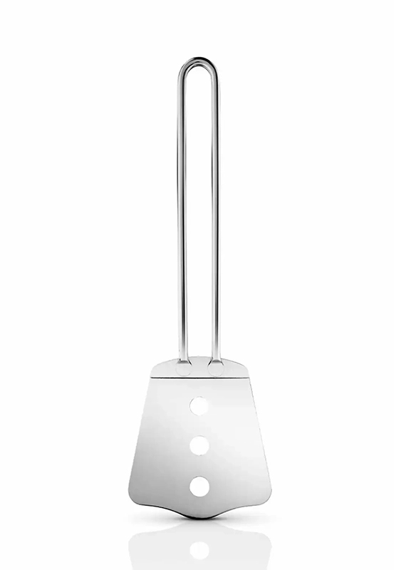 Spatel, Bakspatel, Geperforeerd, 24,5 cm, Zilver, RVS - Eva Solo