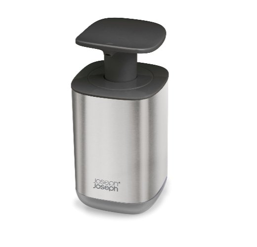 Presto Steel Zeepdispenser, Grijs - Jospeh Joseph