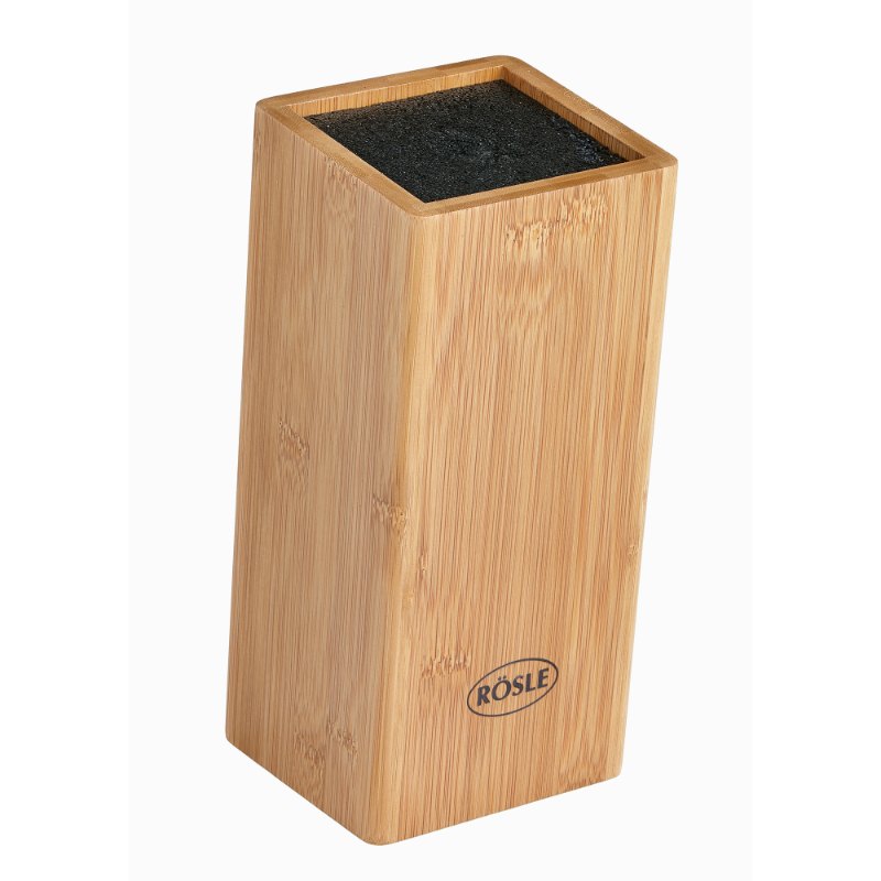 Messenblok, 5 Messen, 1 Schaar, Bamboe - Rösle | Cuisine