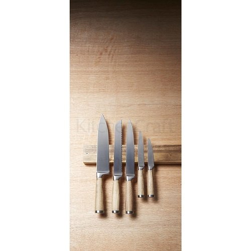 Magnetisch Messenrek Acacia 45x6cm - KitchenCraft | Natural Elements