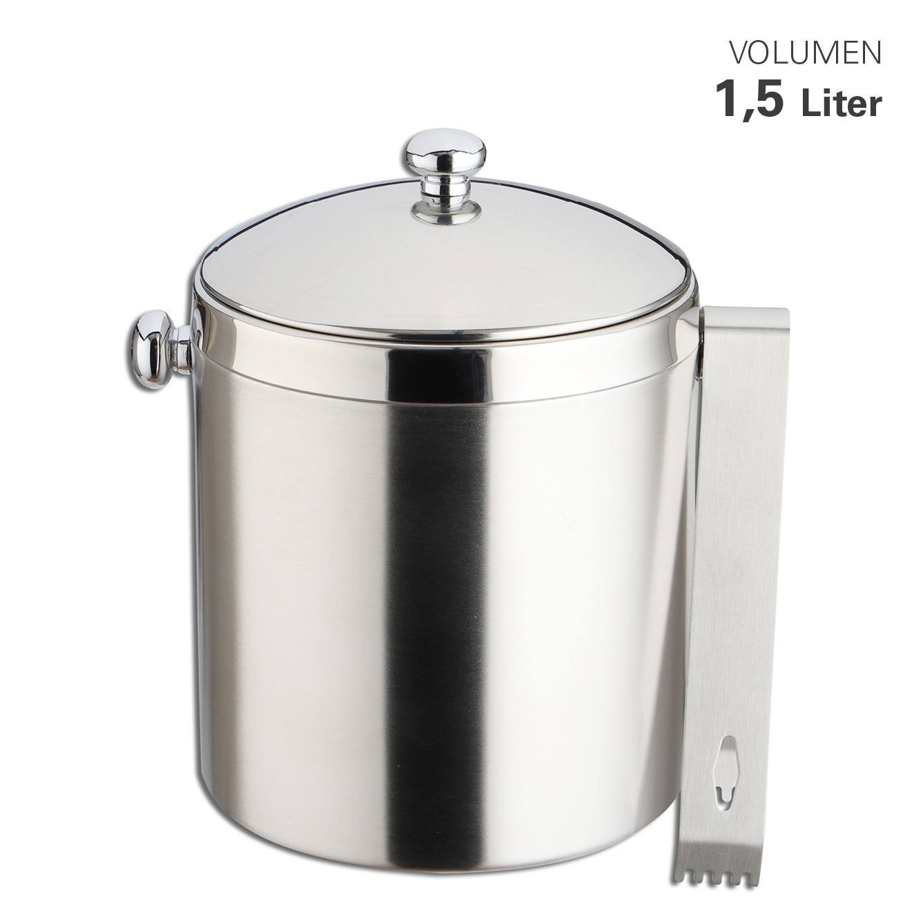 Ijsemmer Met Deksel En Tang, 1.5 liter – Weis