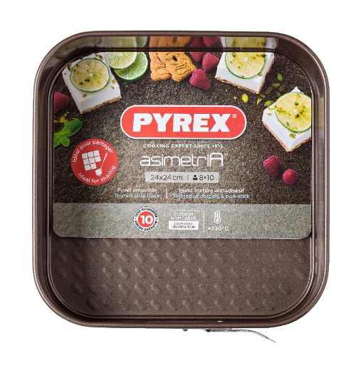 Vierkante Springvorm, 24 cm - Pyrex | Asimetria