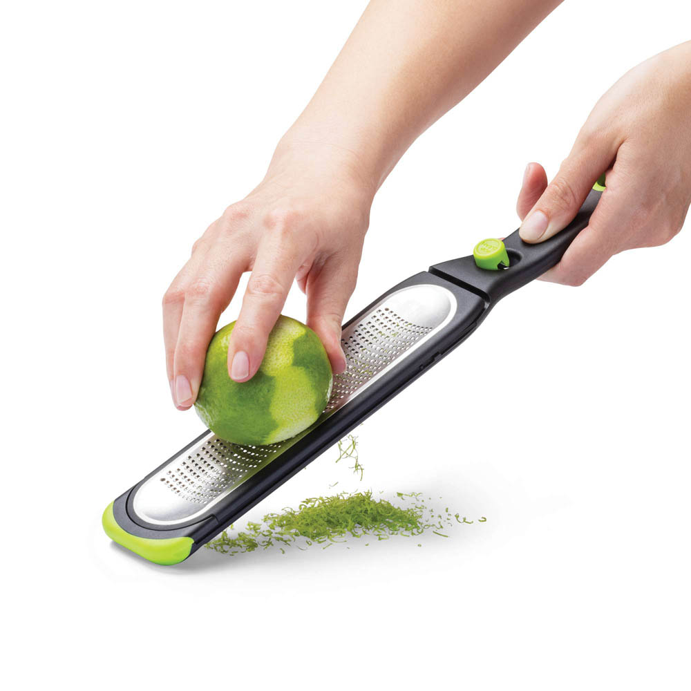 Fijne Rasp, Ozest - Zwart - 32cm - Easy clean - 441 snijbladen | Dreamfarm