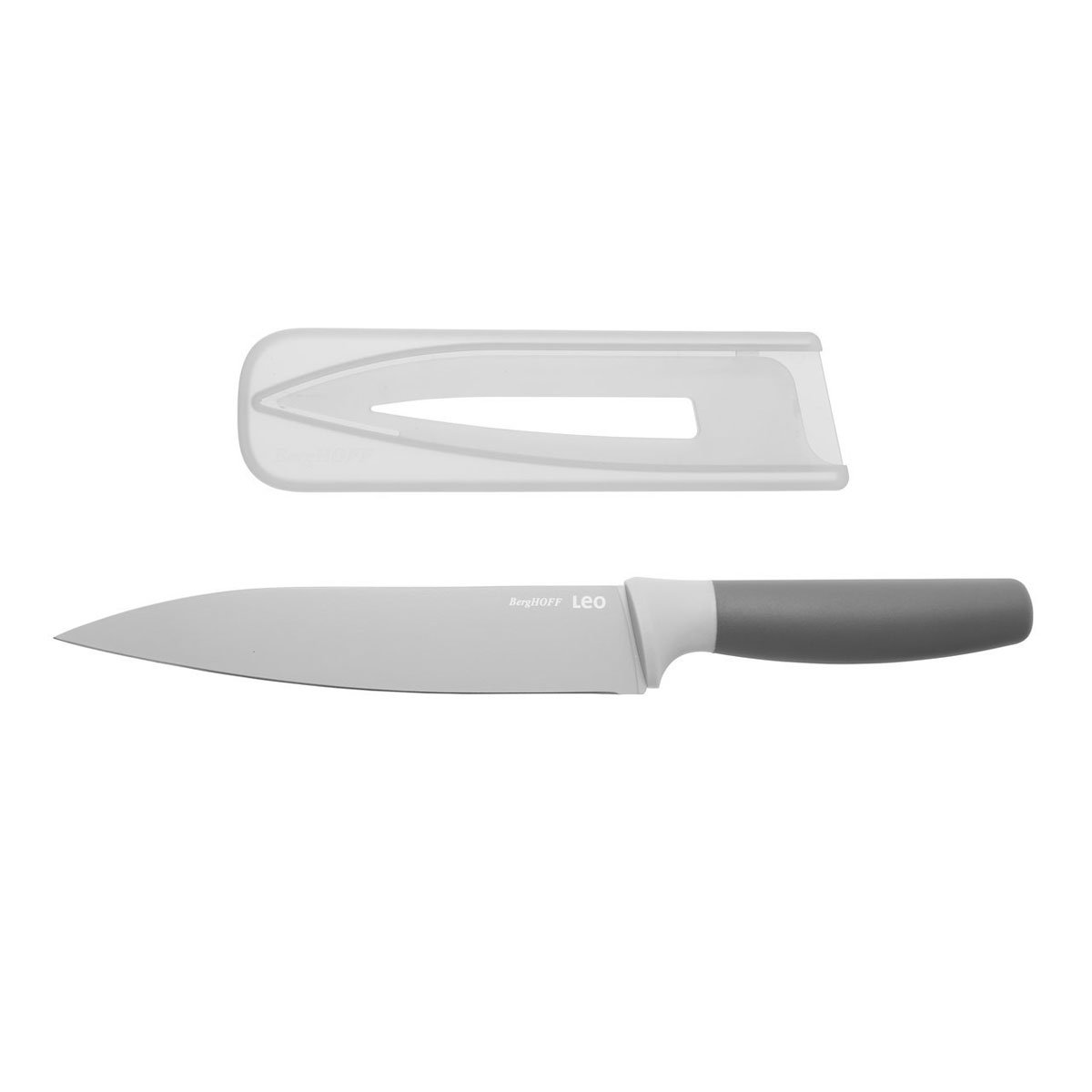 Trancheermes 19 cm, Grijs - Roestvrij staal - BergHOFF|Leo Line