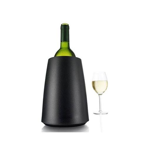 Actieve wijnkoeler - Elegant zwart - Vacuvin