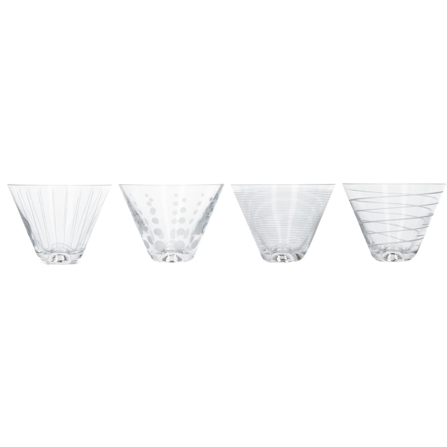 Set van 4 Martini Glazen, 0.4 L - Mikasa | Cheers 