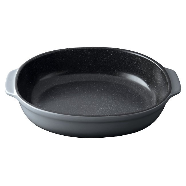 Ovenschaal Ovaal 33.5 cm x 24.5 cm - Zwart - BergHOFF | Gem