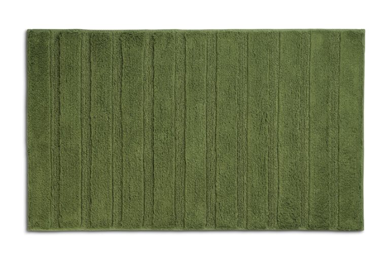 Badmat, 100 x 60 cm, Katoen, Mos Groen - Kela | Megan