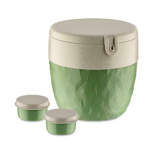 Bento Box, Groot, Organic, Blad Groen - Koziol | BentoBox L
