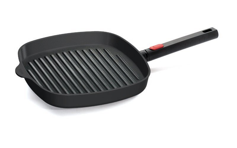 Grillpan 28cm, Vierkant - Woll | Diamond XR Logic