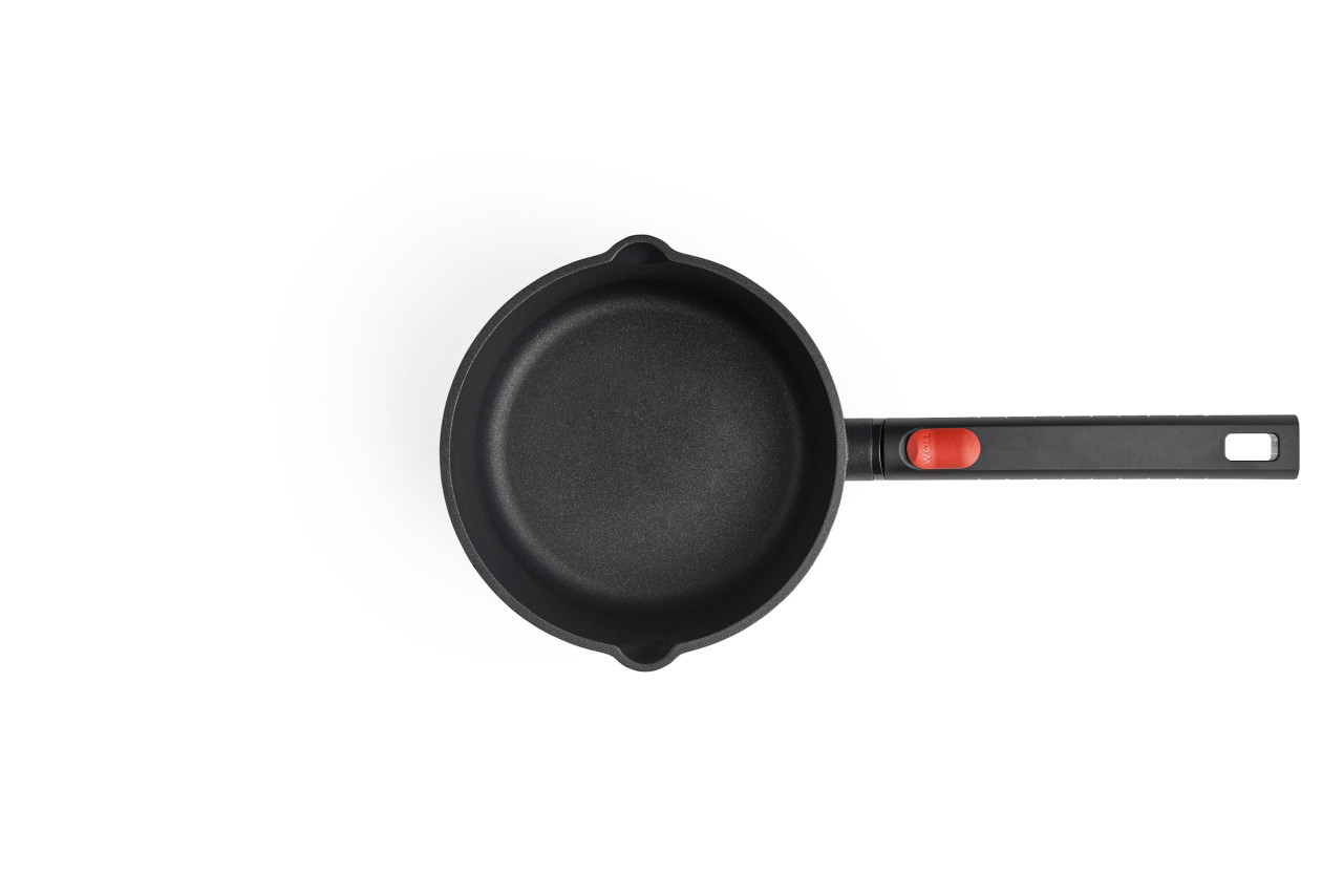 Sauspan, Steelpan, ø 18 cm, 2.4 L, Gerecycled Aluminium, QXR Non Stick, Inductie - Woll | EcoLogic QXR