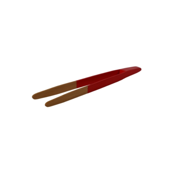 Broodrooster Tang, Bamboe, Rood, 24 cm - Pebbly