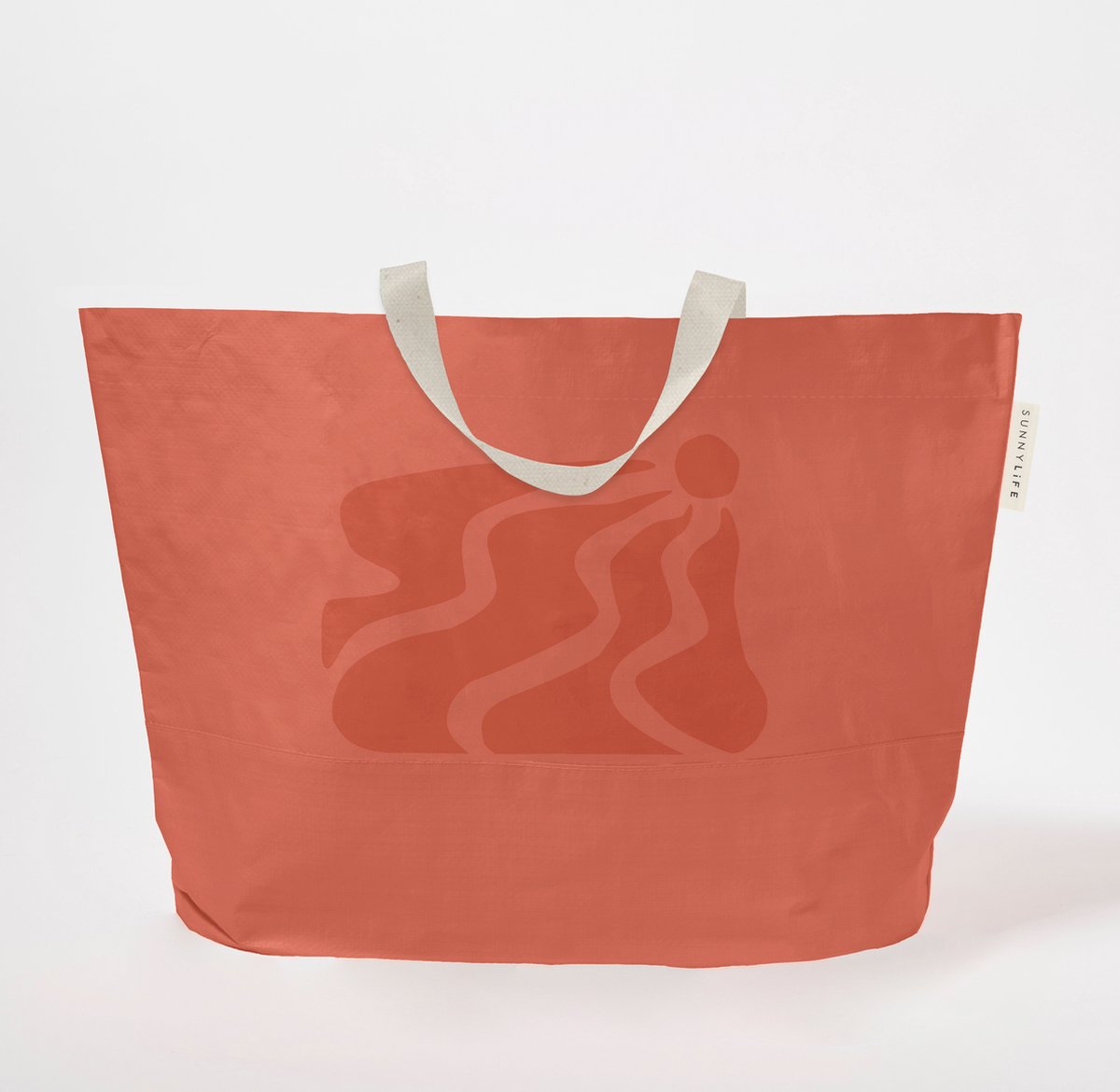 Beach Bags & Pouches Strandtas met Buidel Terracotta | Sunnylife