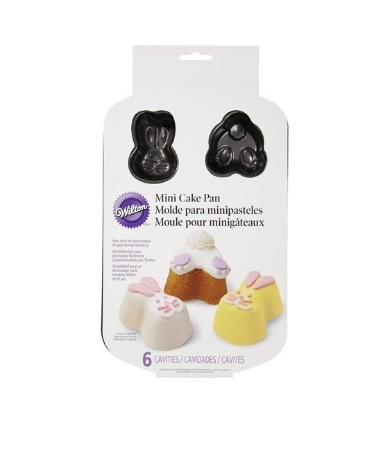 Mini Cakevorm, Haasjes - Wilton