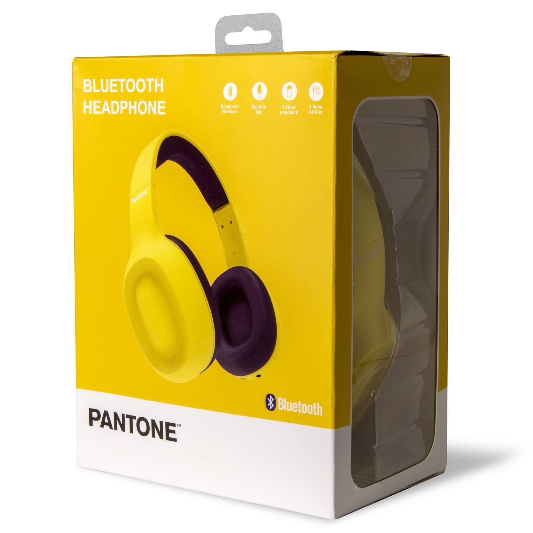 Bluetooth Koptelefoon, Geel - Kunststof - Celly | Pantone