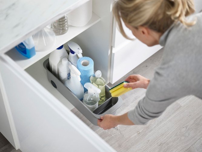CupboardStore Organiser voor Keukenkast met Wieltjes -  Joseph Joseph