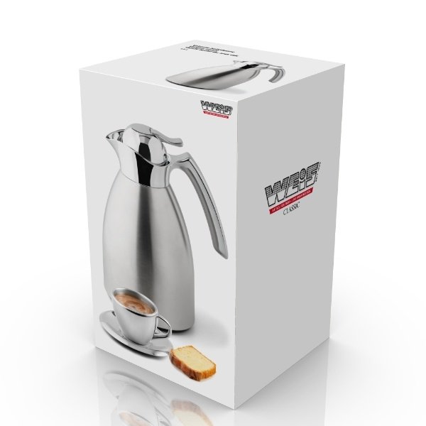 Thermoskan, 1.5 liter – Weis