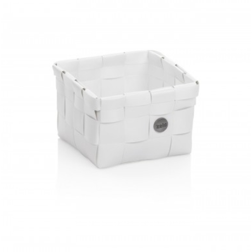 Mand, 15 x 15 cm, Polypropyleen, Wit - Kela | Neo