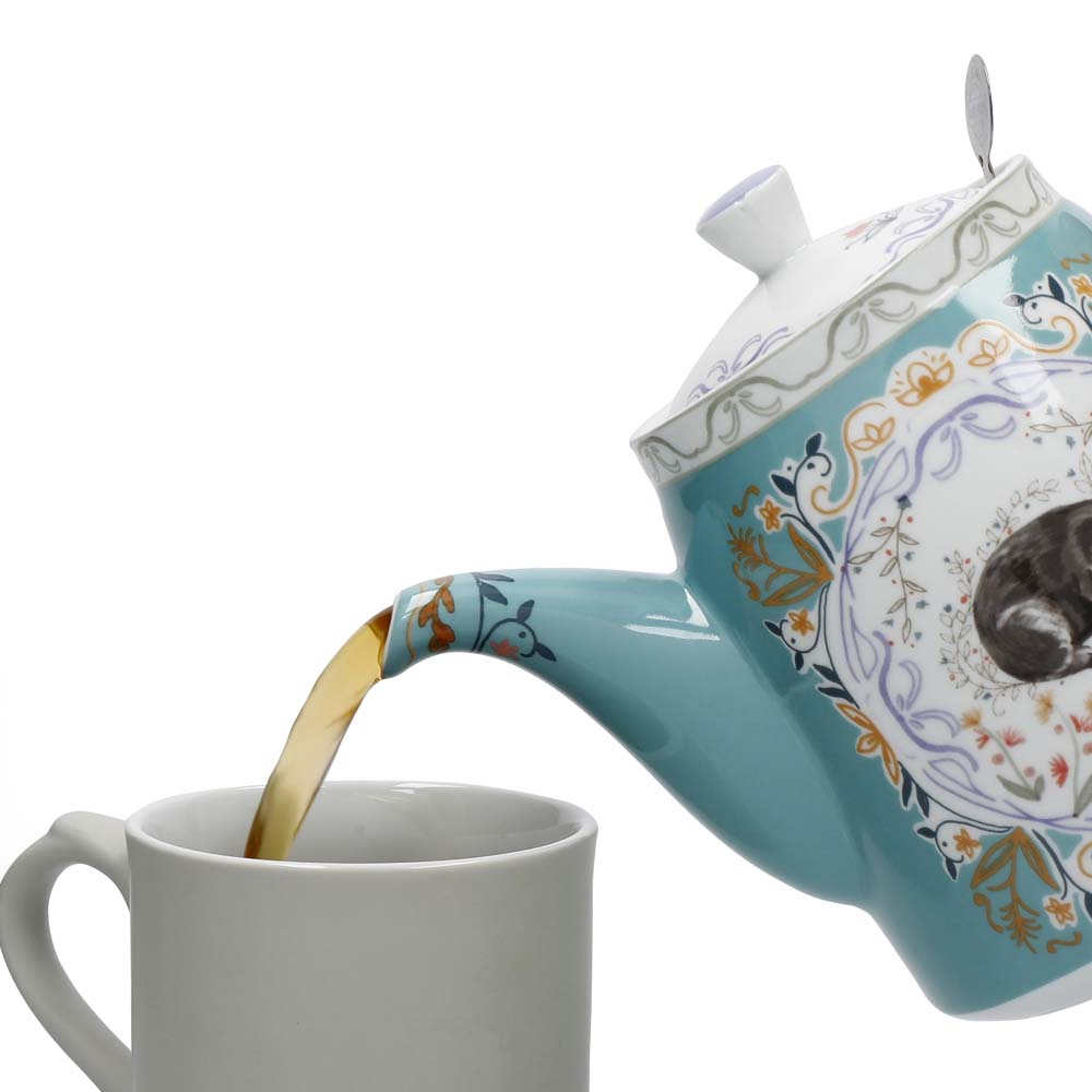 Theepot Das - Keramiek - 1 Liter - Incl Theefilter - Londen Pottery