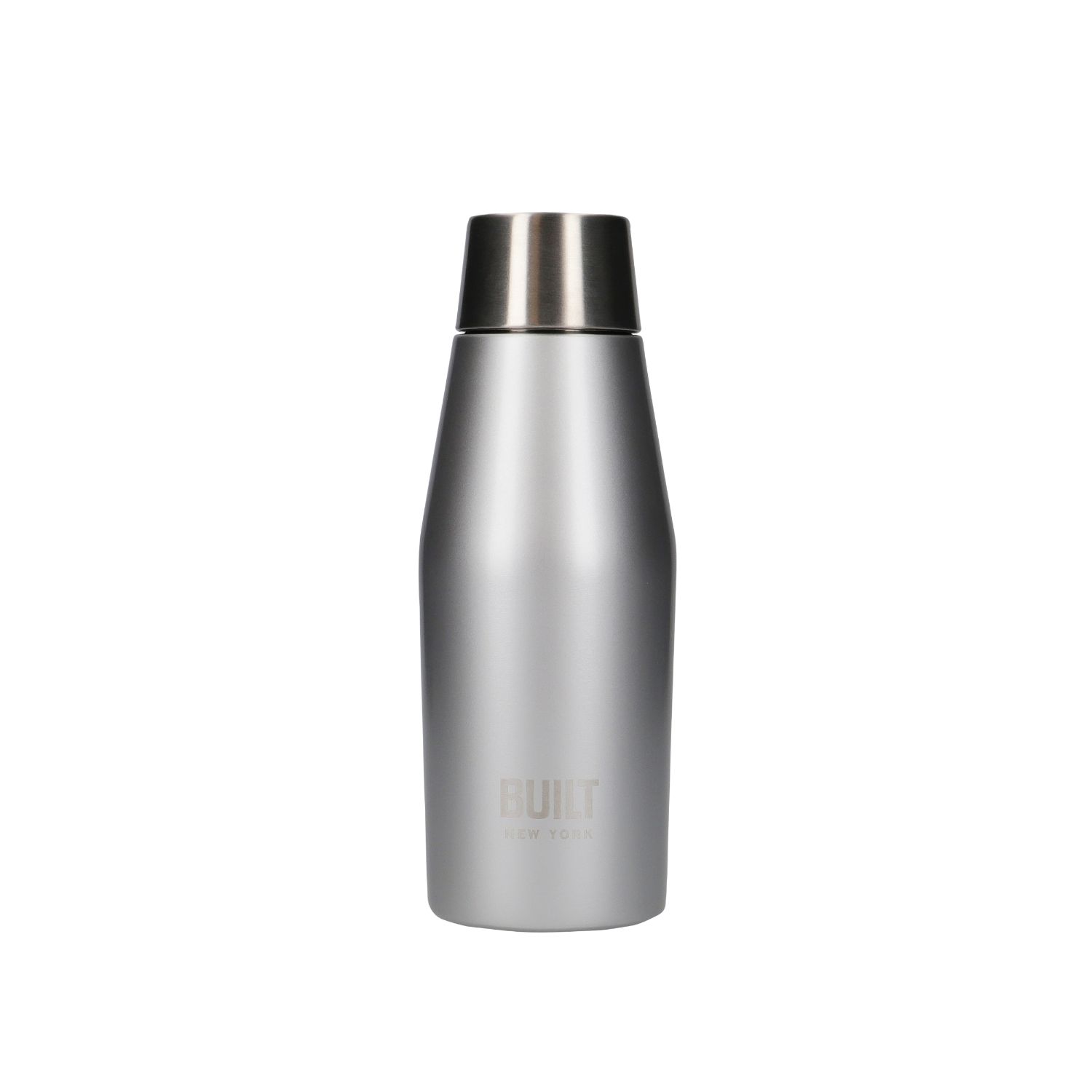 Mini Dubbelwandige Apex Fles, 0.33 L, Zilver - BUILT New York | Perfect Seal  