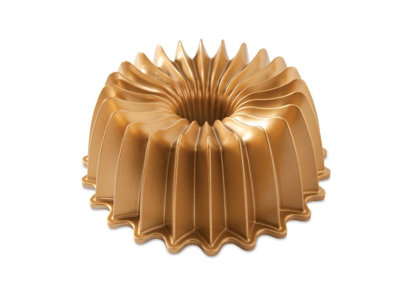 Tulband Bakvorm "Brilliance Bundt pan" - Nordic Ware | Premier Gold