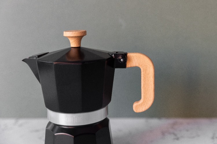 Espresso Maker, 6 Kopjes, Aluminium, Zwart - La Cafetière | Venice