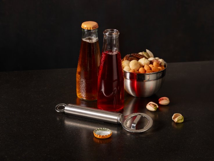 Flesopener, 17 cm, RVS - Rösle