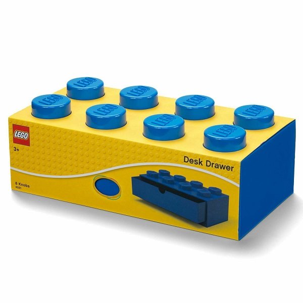 Bureaulade Brick 8, Blauw - LEGO