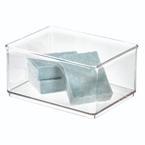 Opbergbox, Medium, 16.5 x 12 x 8.5 cm, Kunststof – iDesign | The Home Edit