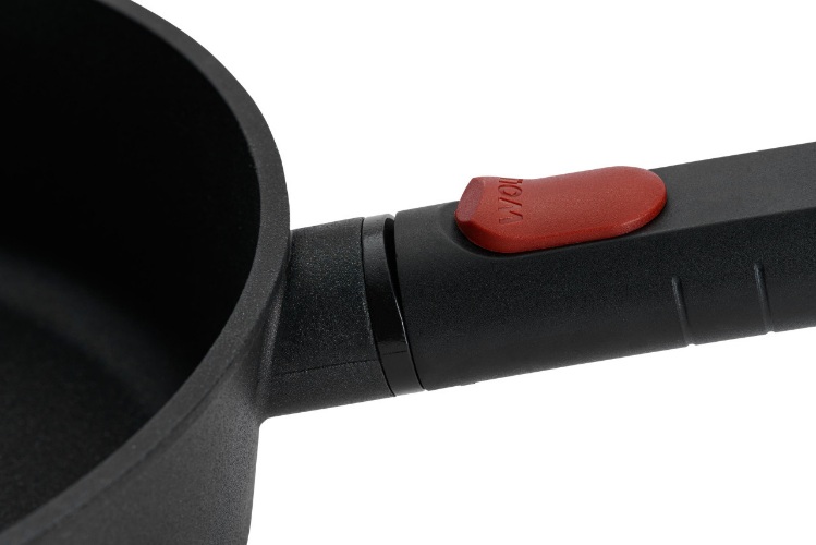 Hapjespan, ø 28 cm, 3.5 L, Gerecycled Aluminium, QXR Non Stick, Inductie - Woll | EcoLogic QXR