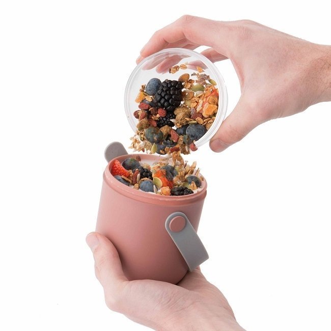 Lunchcontainer duo - Roze - BergHOFF | Leo