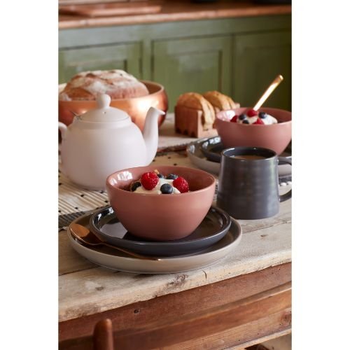 Dinerbord, Keramiek, Taupe, 24.5 cm - Mikasa | Serenity