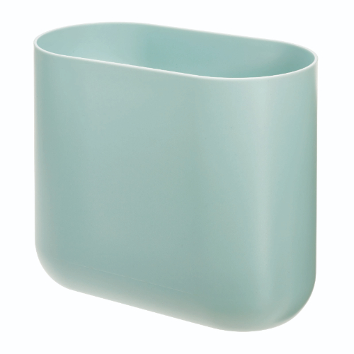 Afvalbak Slim Waste, Turquoise - iDesign | Cade