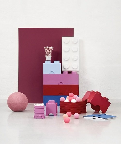 Opbergbox Brick 8, Wit - LEGO