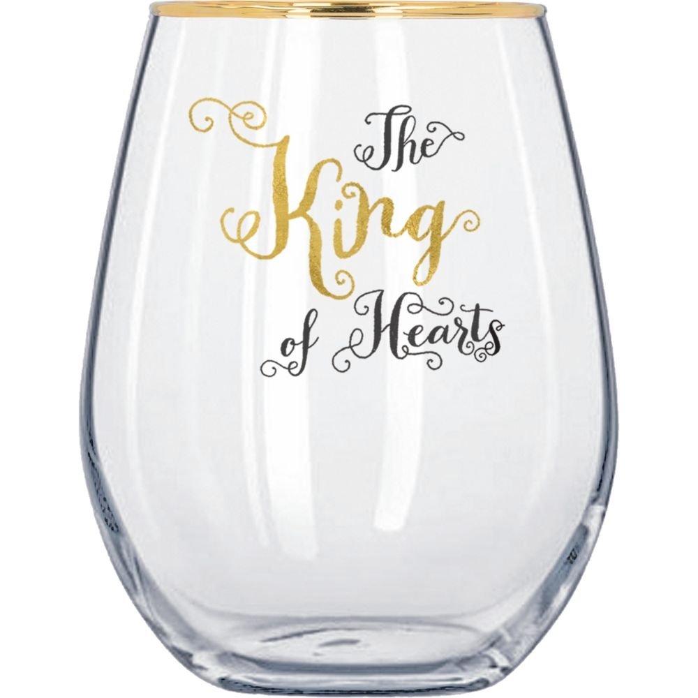 His & Hers Glazen, Set van 2 Stuks, 0.59 L - V&A | Alice in Wonderland