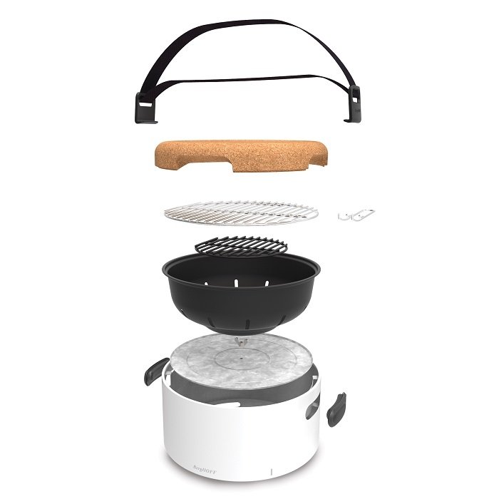 Tafelbarbecue Wit - BergHOFF | Leo