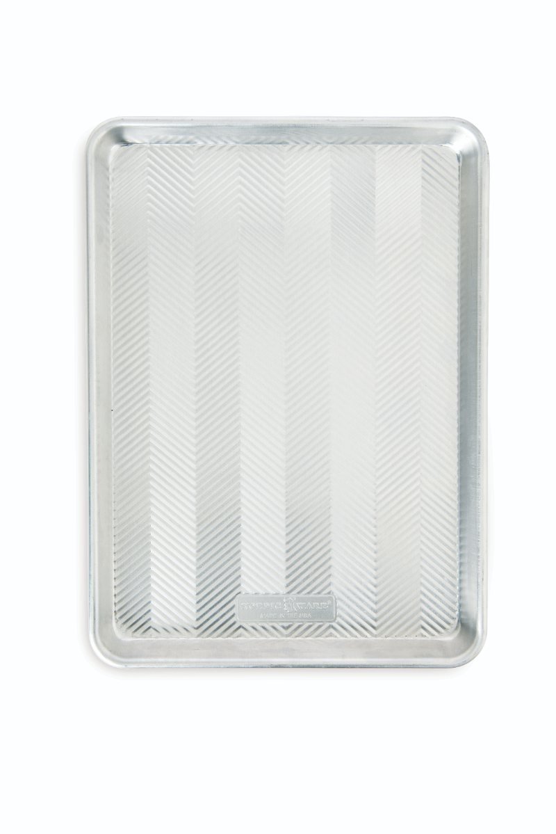 Bakplaat met Structuur, 45,5 x 32,8 cm, Aluminium - Nordic Ware | Naturals Prism