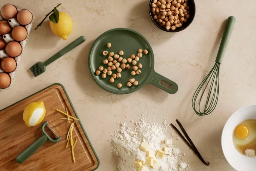 Keukenweegschaal, Tot 10 Kg, Met Tarra Functie, Groen - Eva Solo | Green Tool