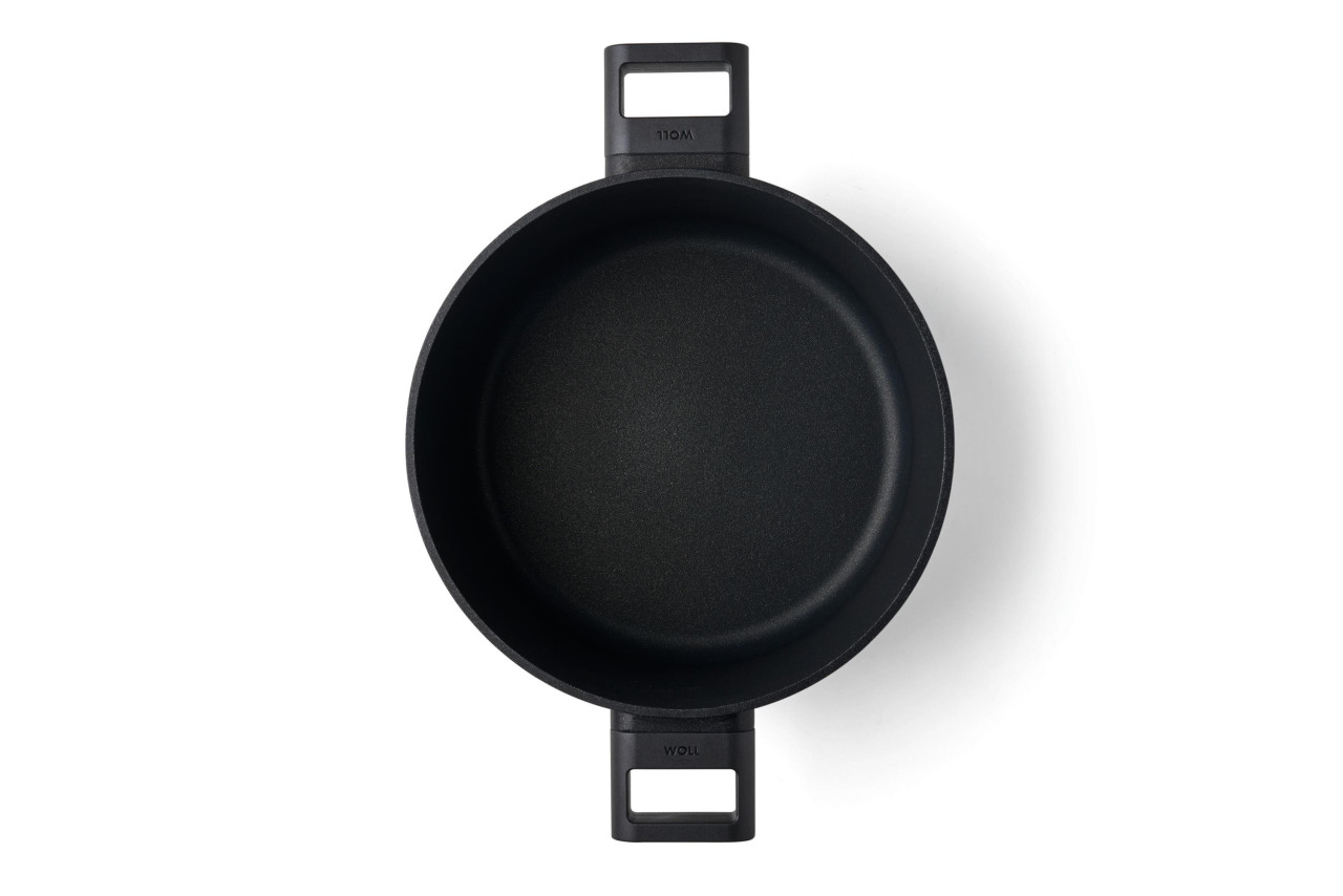 Kookpan met Deksel, ø 24 cm, 4.5 L, Gerecycled Aluminium, QXR Non Stick, Inductie - Woll | EcoLogic QXR