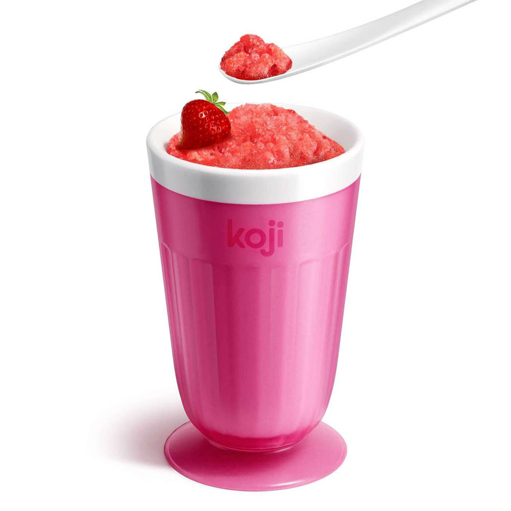Slush & Milkshake Maker, Roze, BPA vrij, Kunststof/Siliconen - Koji by ZOKU