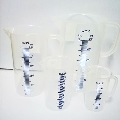 Kunststof maatbeker - 0.05 liter - Habitas