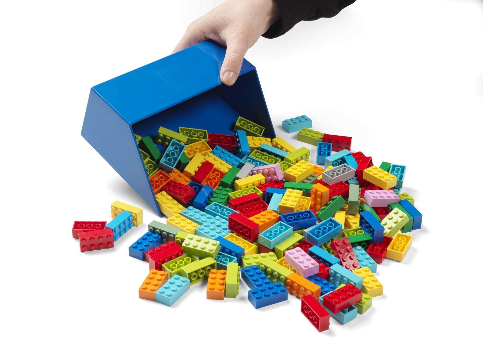 Schep voor Lego Blokken - Blauw / Rood, Set van 2 Stuks - LEGO