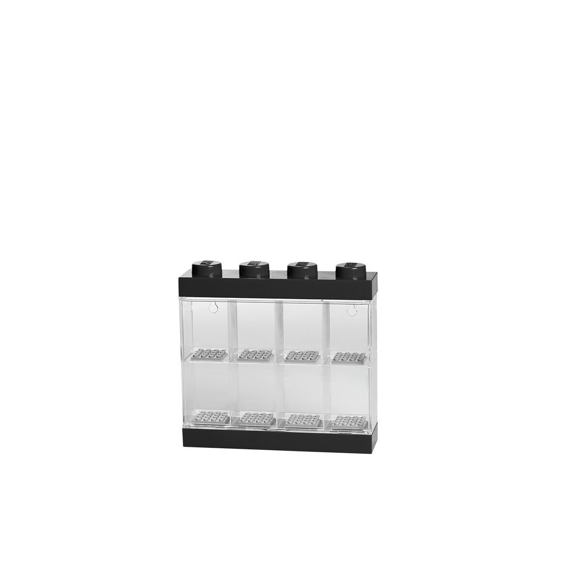 Opbergbox Minifiguur 8, Zwart - LEGO